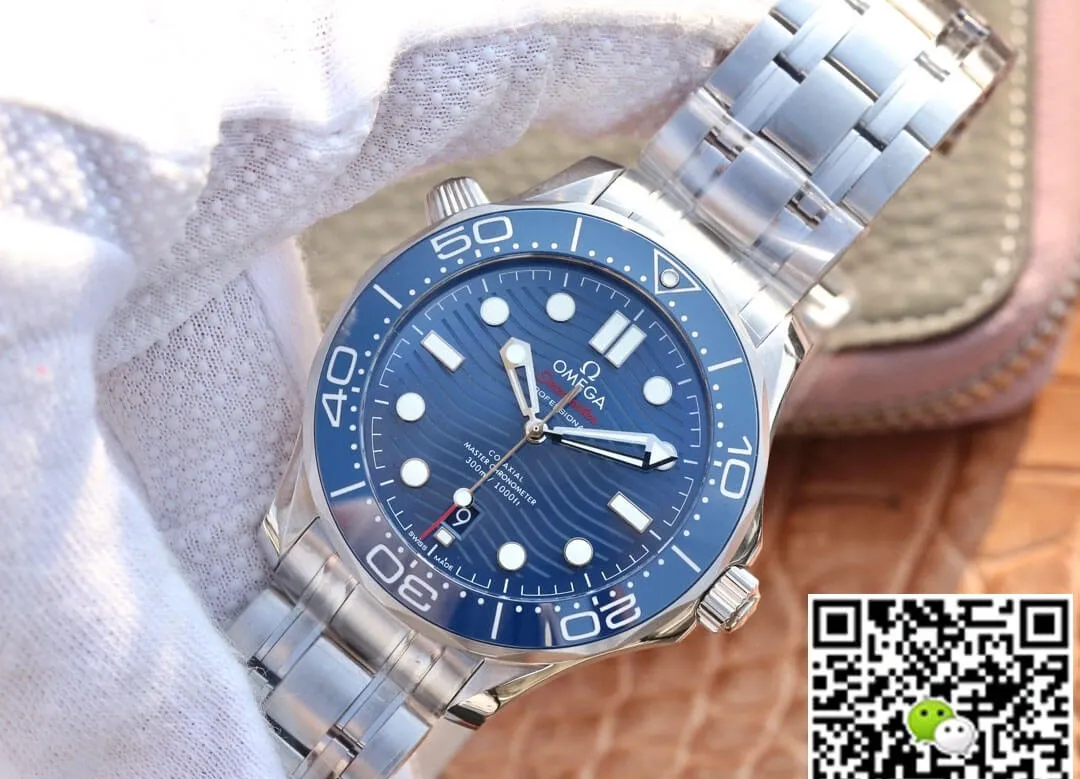 Omega Seamaster Diver 300M 210.30.42.20.03.001 VS Factory 1:1 Best Edition Replica Watch Silver Strap
